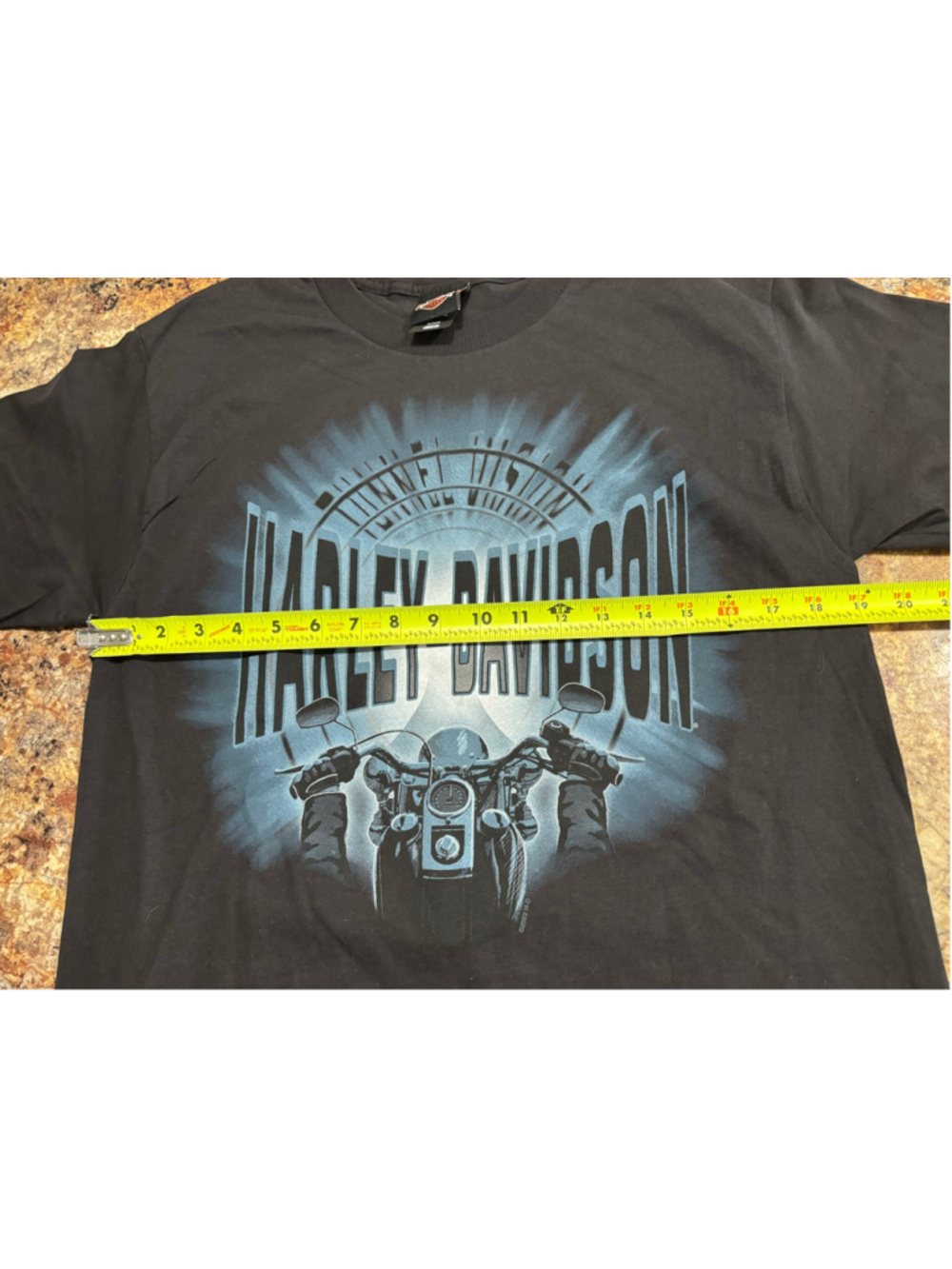 Harley-Davidson Pig Trail Rogers Arkansas Motorcycle Graphic Tee - Picture 4 of 5